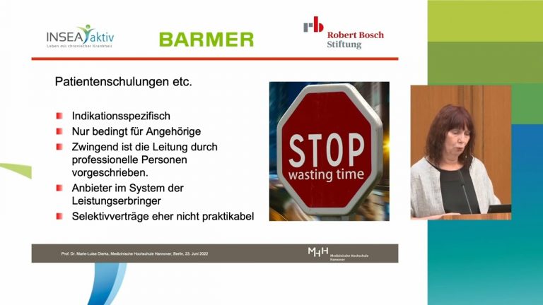 Möglichkeiten und Grenzen der Verstetigung von Selbstmanagementprogrammen